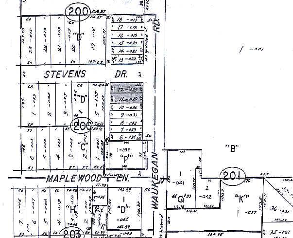 1320 Waukegan Rd, Glenview, IL for sale Plat Map- Image 1 of 1