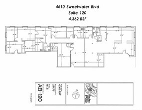 4610 Sweetwater Blvd, Sugar Land, TX for lease Floor Plan- Image 1 of 3