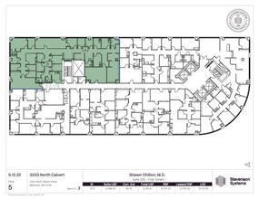 3333 N Calvert St, Baltimore, MD for lease Floor Plan- Image 1 of 1