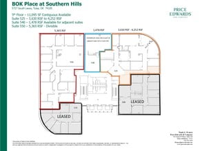 5727 S Lewis Ave, Tulsa, OK for lease Floor Plan- Image 1 of 1
