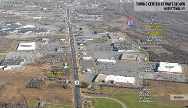 21800-21880 Towne Center Dr, Watertown, NY - AERIAL map view