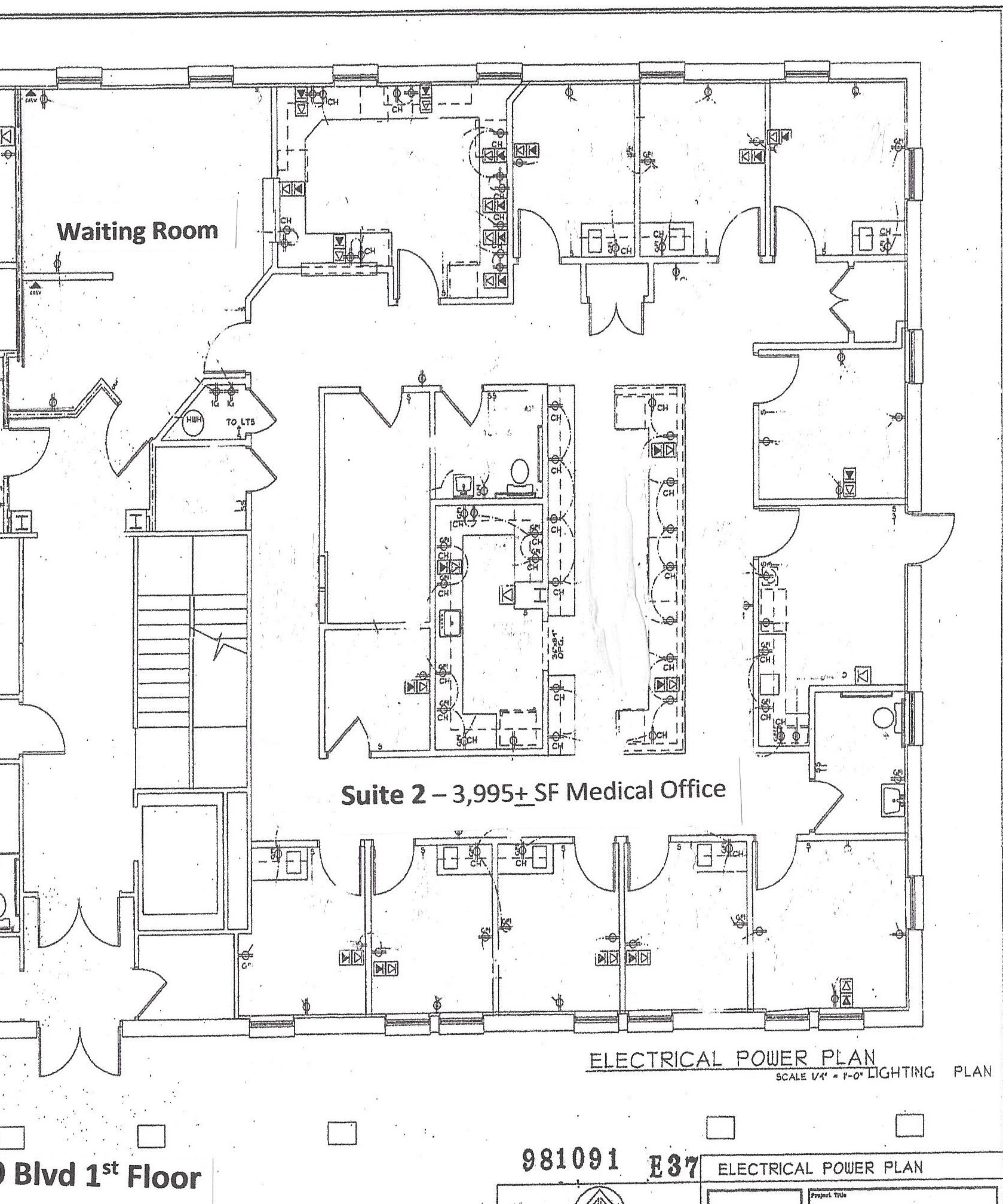 140 Boulevard, Washington, NJ for lease Floor Plan- Image 1 of 11