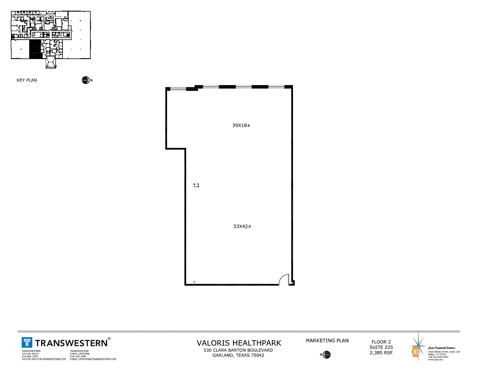 530 Clara Barton Blvd, Garland, TX for lease Floor Plan- Image 1 of 1