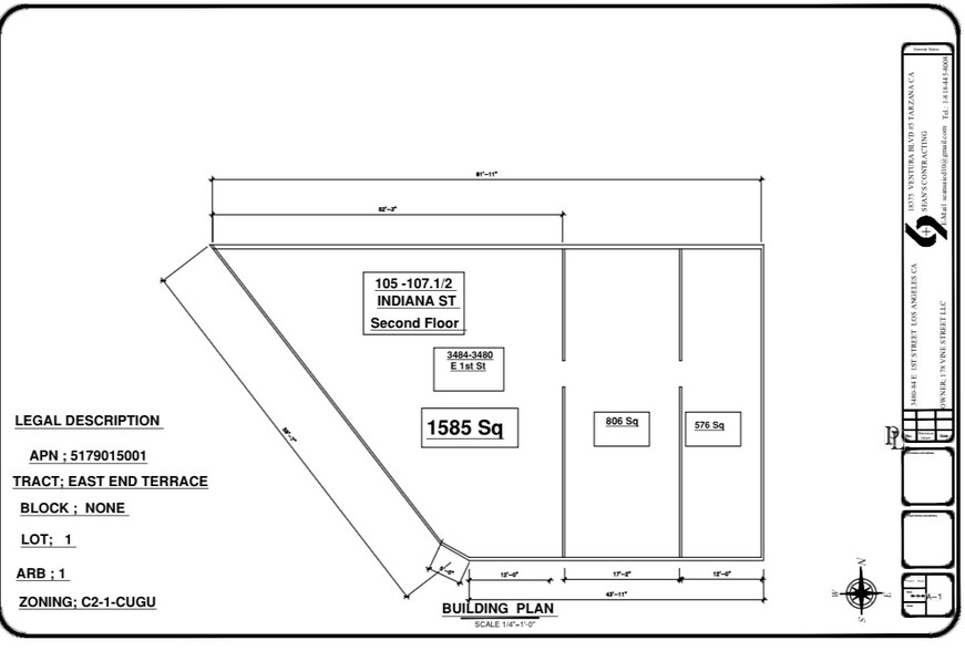 3484 E 1st St, Los Angeles, CA for lease - Building Photo - Image 3 of 3