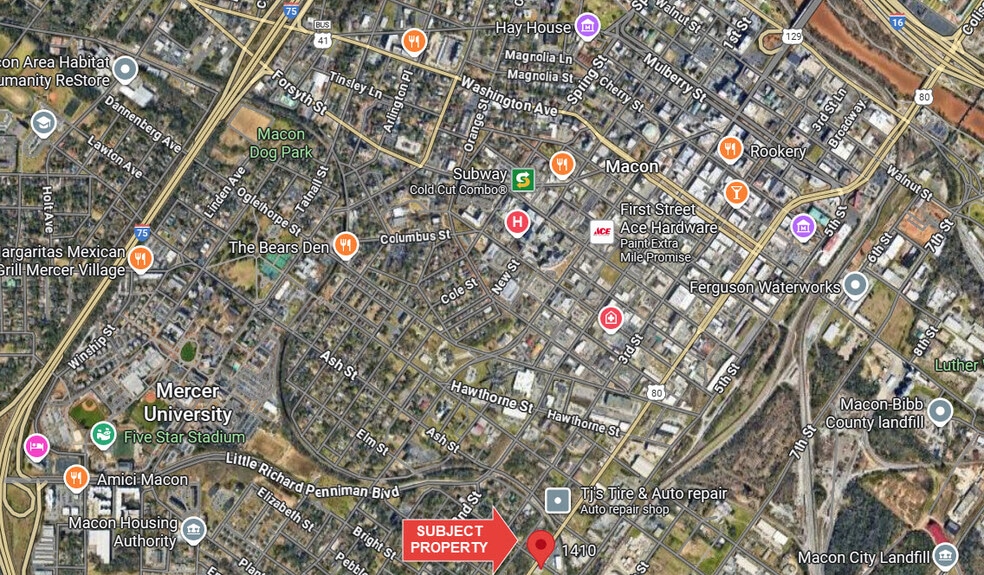 1410 Martin Luther King Jr Blvd, Macon-Bibb, GA for sale - Building Photo - Image 2 of 8