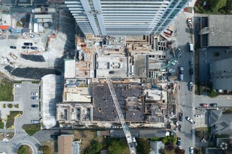 9873 King George Blvd, Surrey, BC - AERIAL  map view - Image1