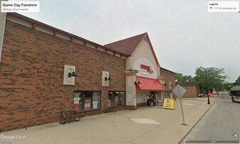 2nd Floor Offices at Ball St Gameday Fanstore - Storefront Property