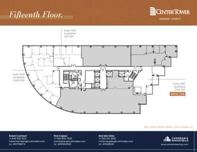600 Anton Blvd, Costa Mesa, CA for lease Floor Plan- Image 1 of 13