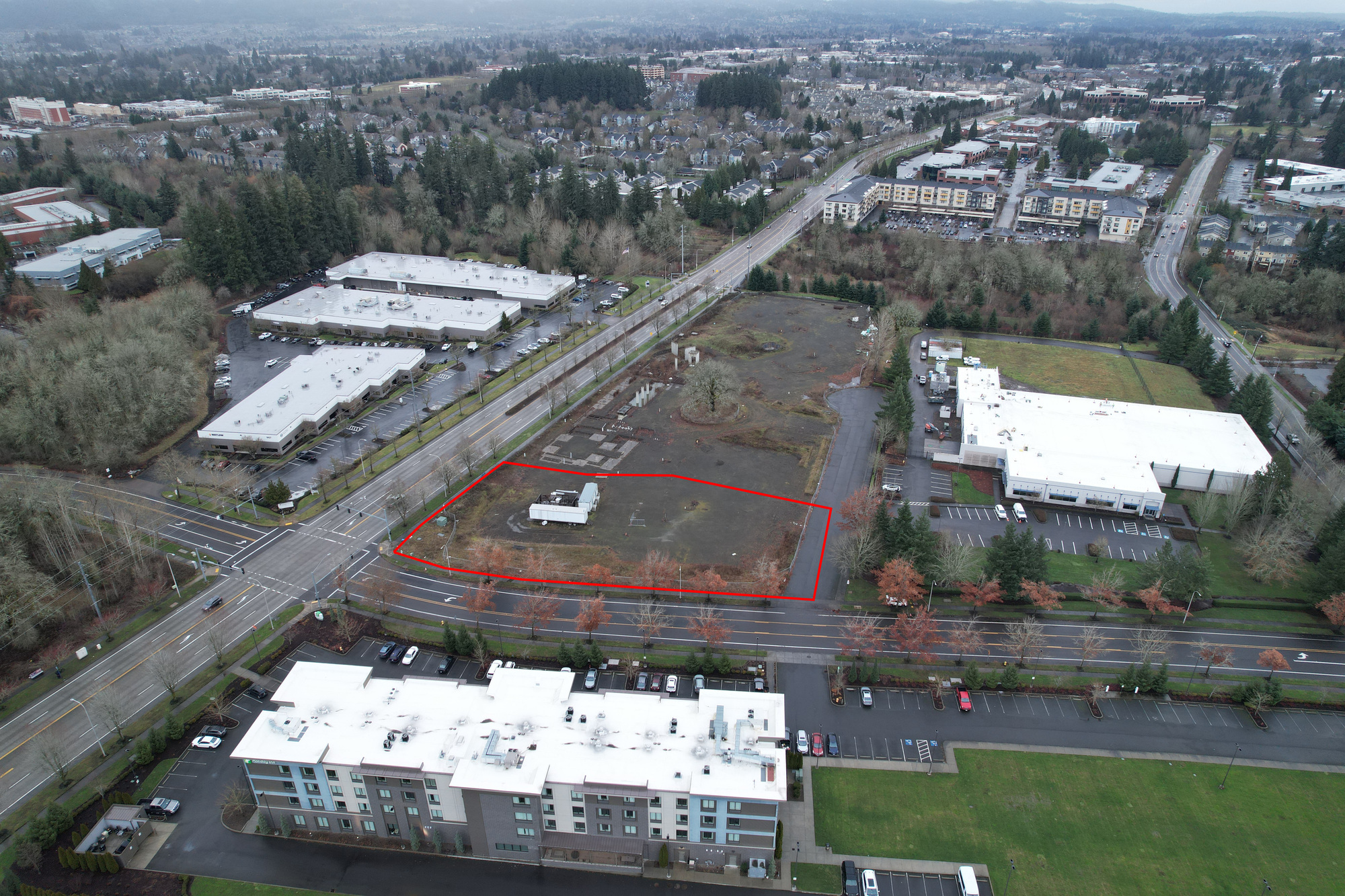 NE Cornell Road & NE Aloclek Drive, Hillsboro, OR for sale Aerial- Image 1 of 4