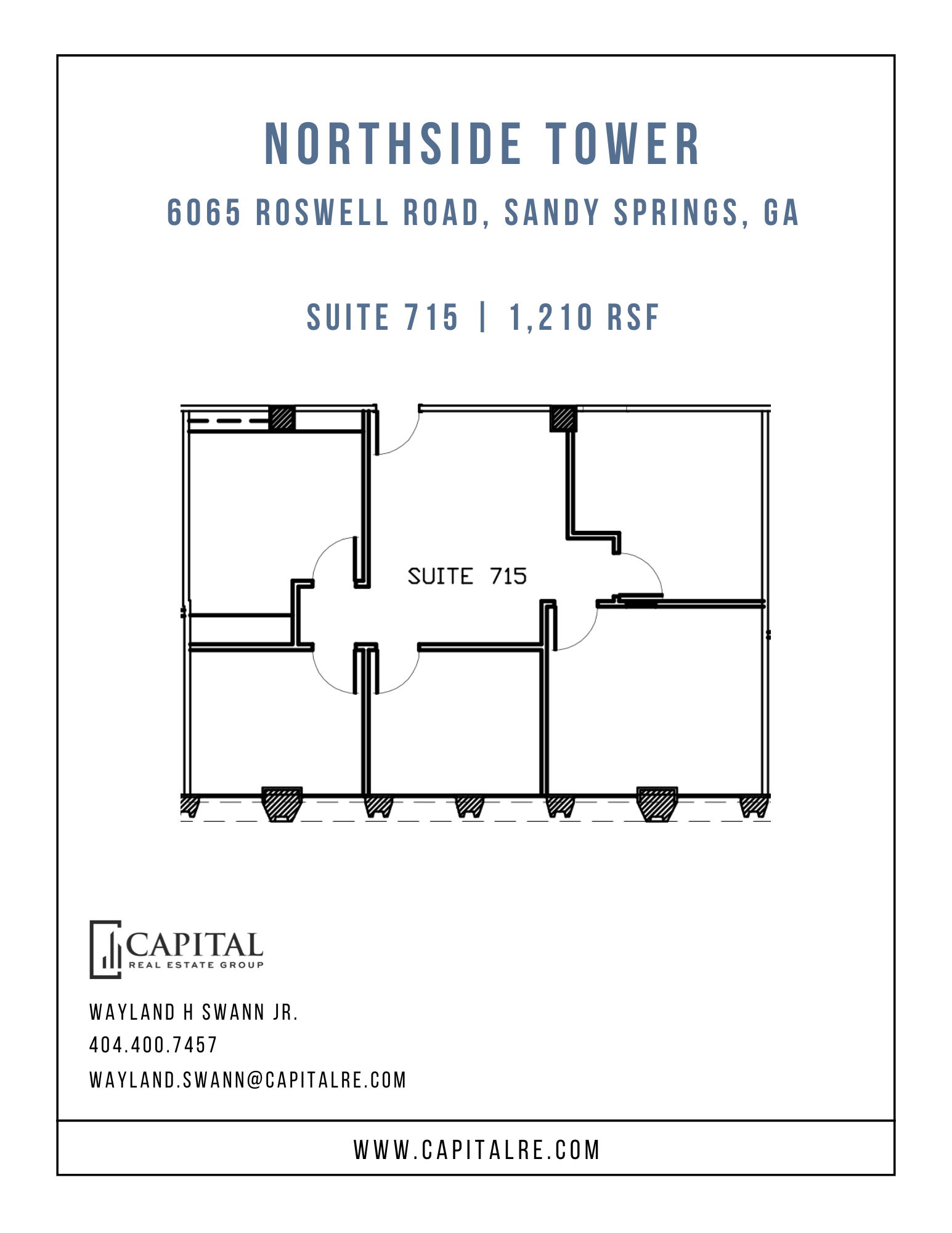 6065 Roswell Rd NE, Atlanta, GA for lease Floor Plan- Image 1 of 1