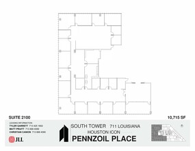 711 Louisiana St, Houston, TX for lease Floor Plan- Image 1 of 1