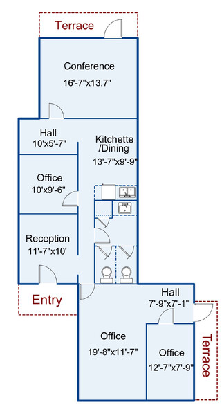 101 N McDowell St, Charlotte, NC for lease - Floor Plan - Image 2 of 20