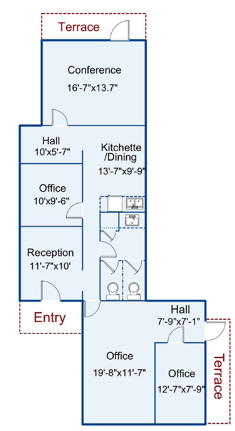 101 N McDowell St, Charlotte, NC for lease Floor Plan- Image 1 of 1