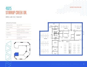 4016-4025 Stirrup Creek Dr, Durham, NC for lease Floor Plan- Image 1 of 1