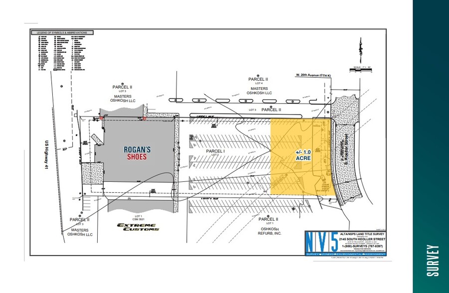 I-41 & WI-44, Oshkosh, WI for lease - Site Plan - Image 2 of 2