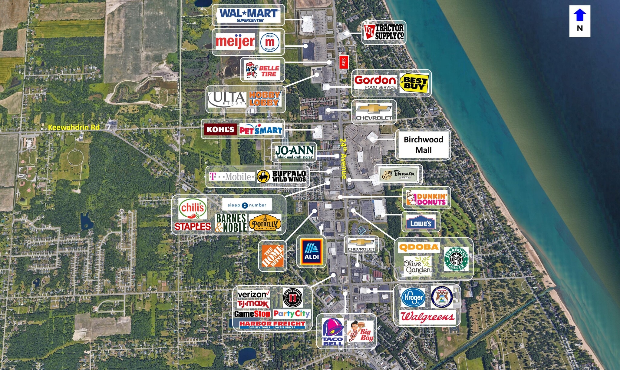 4744 24th Ave, Fort Gratiot Township, MI for lease Building Photo- Image 1 of 3