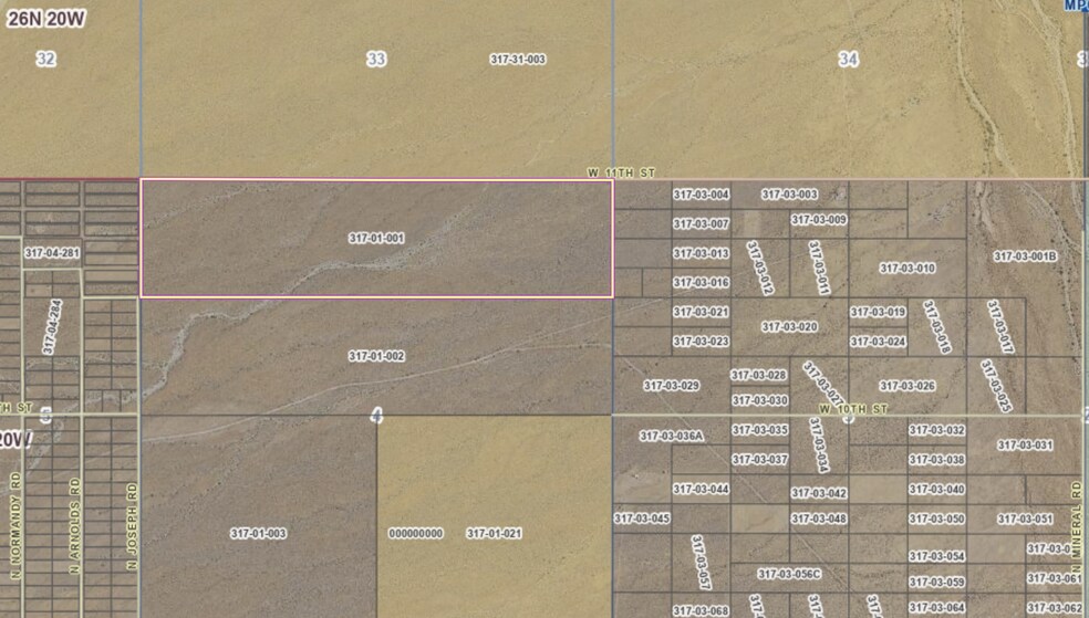 XX Mineral Road and the 93 Frwy, Kingman, AZ 86401 Land for Sale