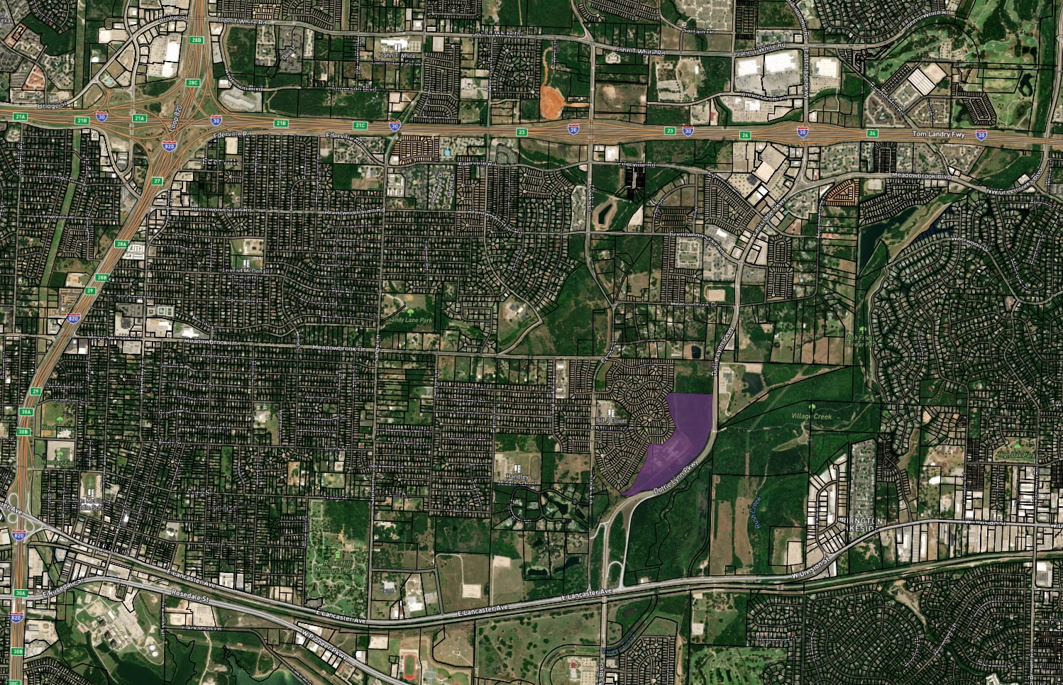 2500 Dottie Lynn Pkwy, Fort Worth, TX for sale Aerial- Image 1 of 5