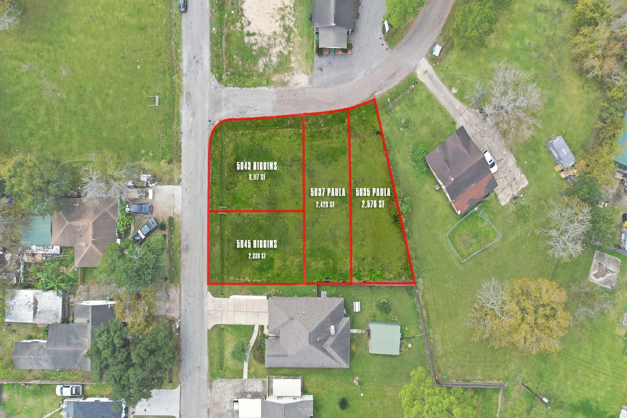 5043 5045 Higgins and 5035 5037 Paula Street st, Houston, TX for sale Primary Photo- Image 1 of 39