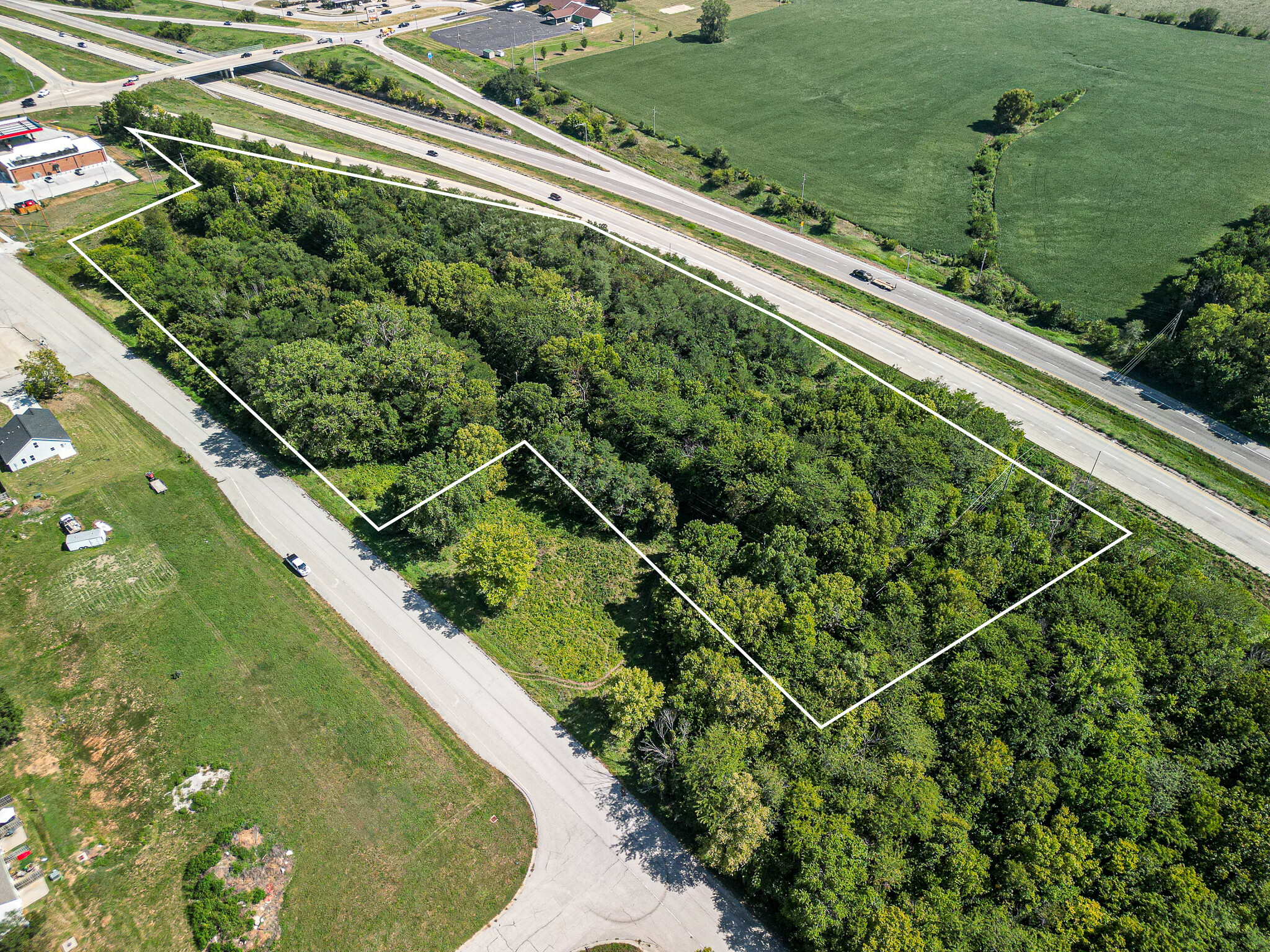 50 Hwy & Cannon Dr, Lone Jack, MO for sale Aerial- Image 1 of 19