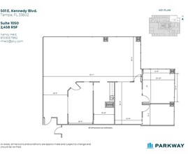 501 E Kennedy Blvd, Tampa, FL for lease Floor Plan- Image 1 of 1