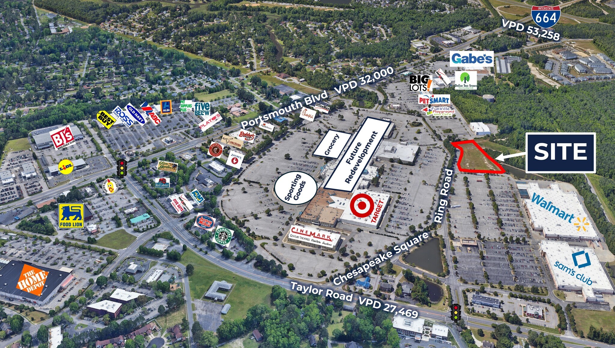 2448 Chesapeake Square Ring Rd, Chesapeake, VA for sale Building Photo- Image 1 of 3