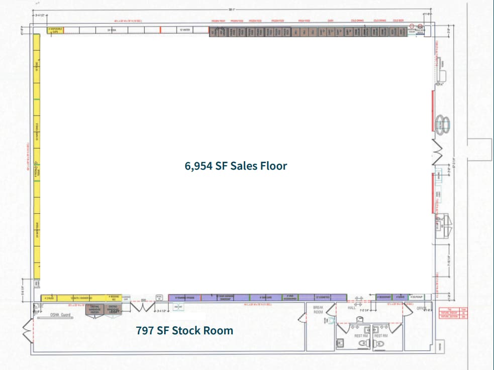 120 Council St, Odenville, AL for lease Typical Floor Plan- Image 1 of 1