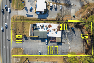 6595 Tara Blvd, Jonesboro, GA - aerial  map view - Image1