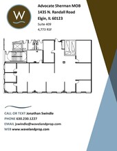 1435 N Randall Rd, Elgin, IL for lease Floor Plan- Image 1 of 6