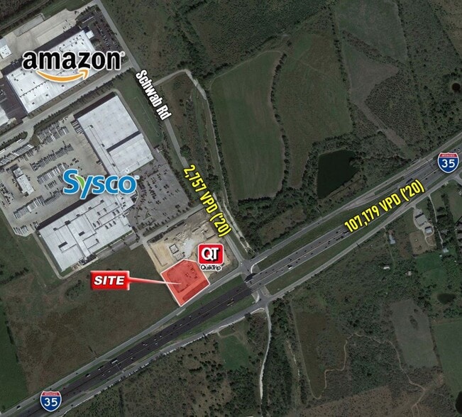 Interstate 35 @ Schwab Road, New Braunfels, TX for sale - Building Photo - Image 2 of 4