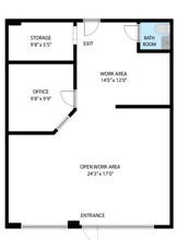 6504 Church St, Riverdale, GA for lease Floor Plan- Image 1 of 1