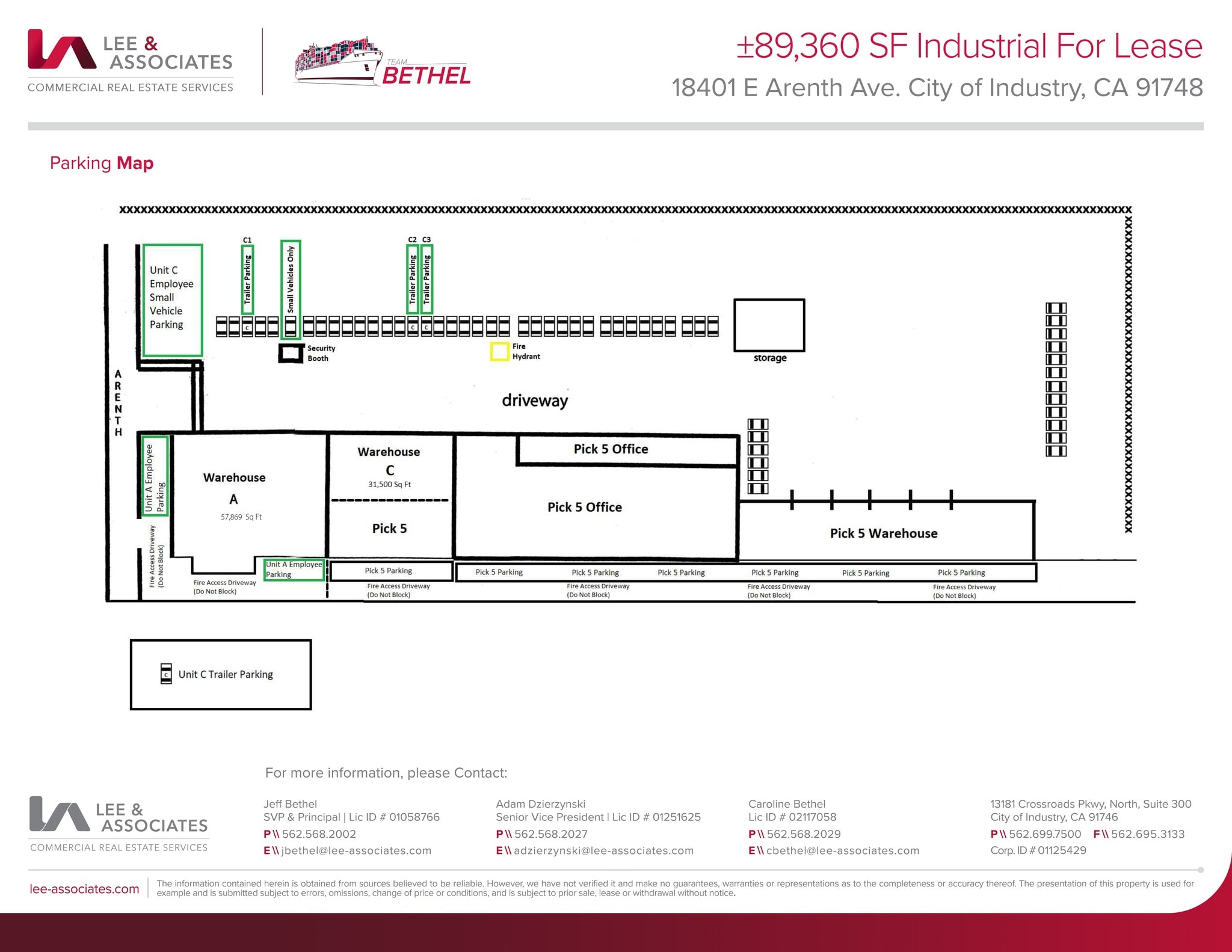 18401 E Arenth Ave, City Of Industry, CA for lease Site Plan- Image 1 of 2