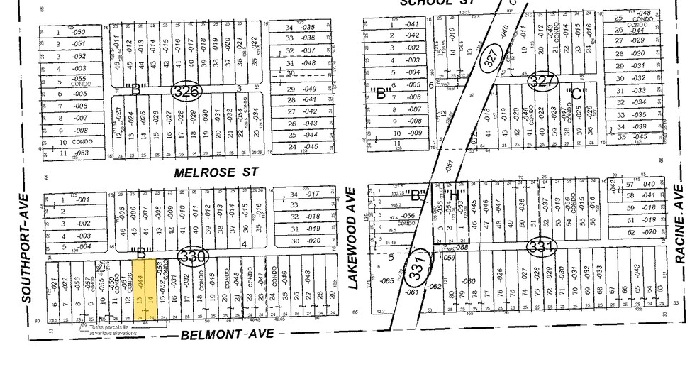 1342 W Belmont Ave, Chicago, IL for sale - Plat Map - Image 2 of 38