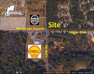 More details for Intersection Of Cody And Zeigler, Mobile, AL - Land for Sale