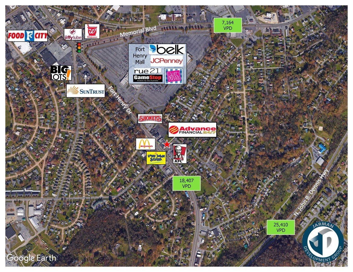 2357 Fort Henry Dr, Kingsport, TN 37664