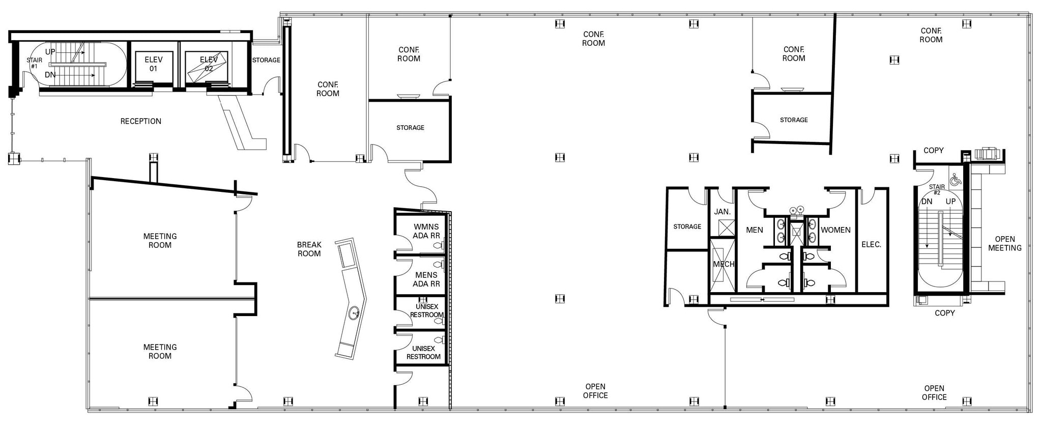 4545 Roosevelt Way NE, Seattle, WA for lease Floor Plan- Image 1 of 1