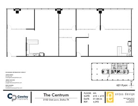 3102 Oak Lawn Ave, Dallas, TX for lease Floor Plan- Image 2 of 7