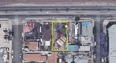 210 W Slauson Ave, Los Angeles, CA - aerial  map view