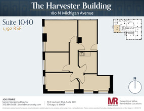 180 N Michigan Ave, Chicago, IL for lease Floor Plan- Image 1 of 6