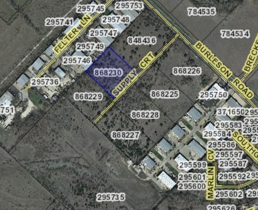 7307 Burleson Rd, Austin, TX for lease Aerial- Image 1 of 4