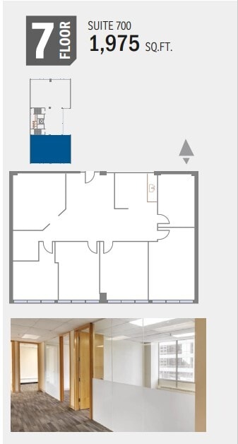816 7th Ave SW, Calgary, AB for lease Floor Plan- Image 1 of 1