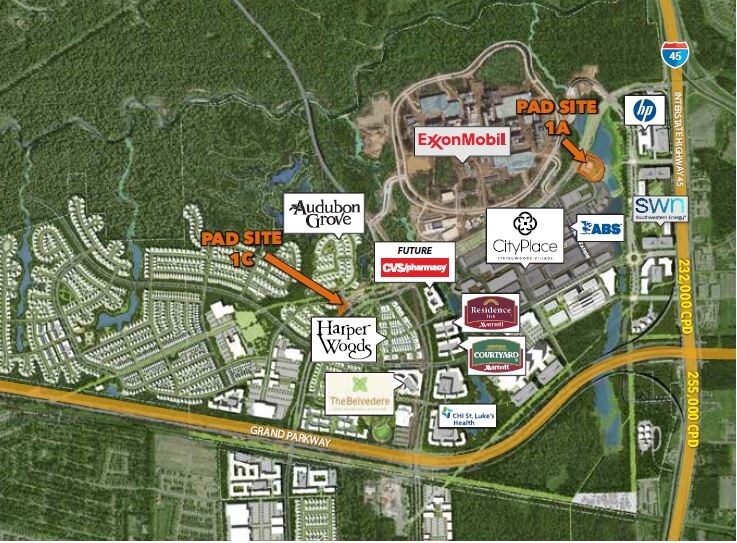 Springwoods Village PKy & Blue Heron Dr Pky, Spring, TX for sale Building Photo- Image 1 of 1