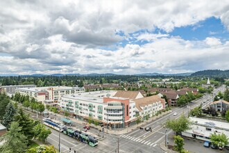 10202 E Burnside St, Portland, OR - AERIAL map view