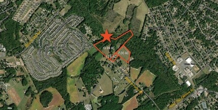 7803 Stinson Hartis Rd, Indian Trail, NC - AERIAL  map view - Image1