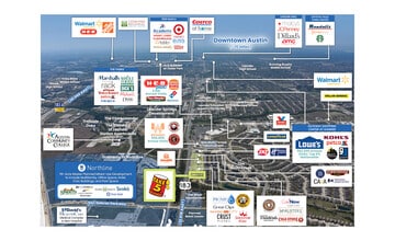 125 Main st, Leander, TX - AERIAL  map view