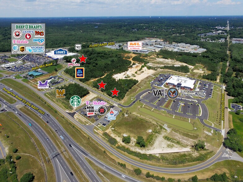 Rangeline Rd Halls Mill Road, Mobile, AL 36619