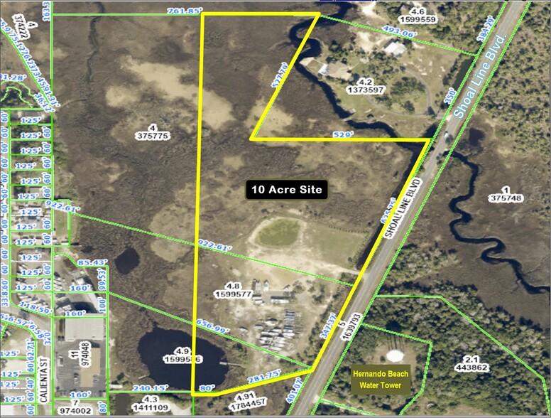 4545 Shoal Line Blvd, Hernando Beach, FL for sale - Site Plan - Image 1 of 11