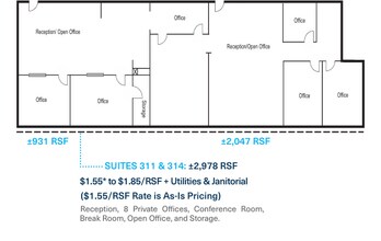 9845 Erma Rd, San Diego, CA for lease Floor Plan- Image 1 of 1
