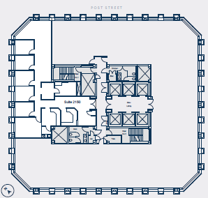 1 Post St, San Francisco, CA for lease Floor Plan- Image 1 of 1