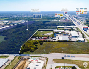 2402 N Interstate 35 E, Lancaster, TX - aerial  map view - Image1